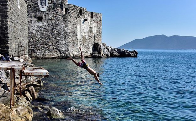 Şubat Ayında Bodrum'da Deniz Keyfi