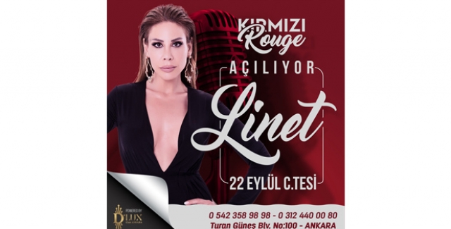 Kırmızı Rouge Linet’i Ankaralılarla Buluşturacak