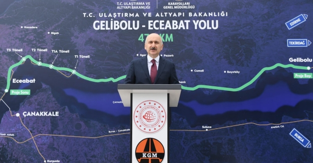 “Gelibolu-Eceabat Yolu’nda Geri Sayım Başladı”