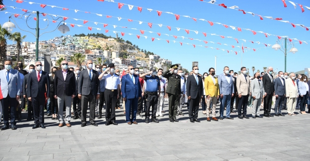 Kuşadası’nda Pandemiye Rağmen Gençlik Ve Spor Bayramı Coşkusu