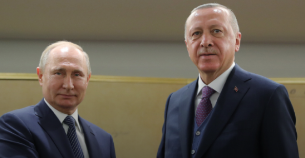 Cumhurbaşkanı Erdoğan, Rusya Devlet Başkanı Putin İle Telefonda Görüştü