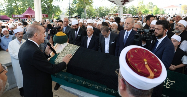 Cumhurbaşkanı Erdoğan, Ömer Tuğrul İnançer'in Cenaze Törenine Katıldı