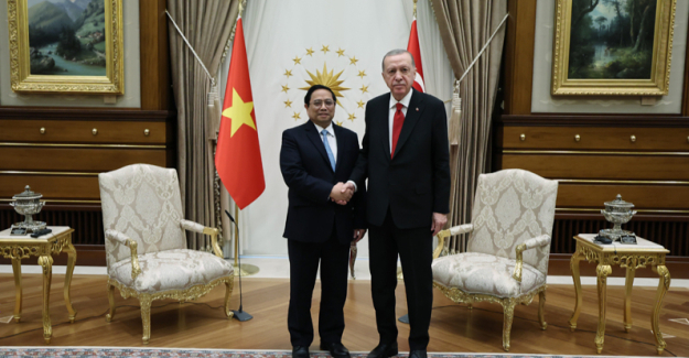 Cumhurbaşkanı Erdoğan, Vietnam Başbakanı Chinh’i Kabul Etti