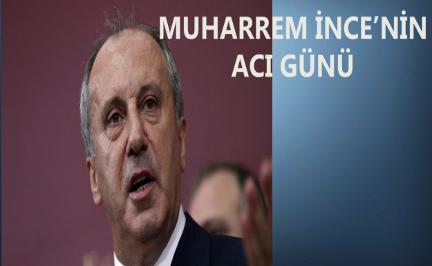 CHP Yalova Milletvekili Muharrem İnce'nin Acı Günü