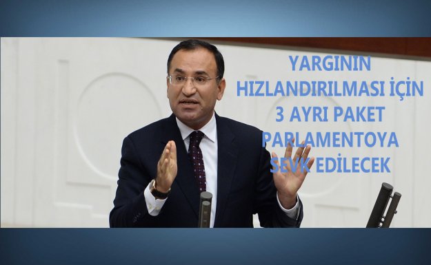 Bekir Bozdağ: Yargının Hızlandırılması İçin 3 Ayrı Paket 