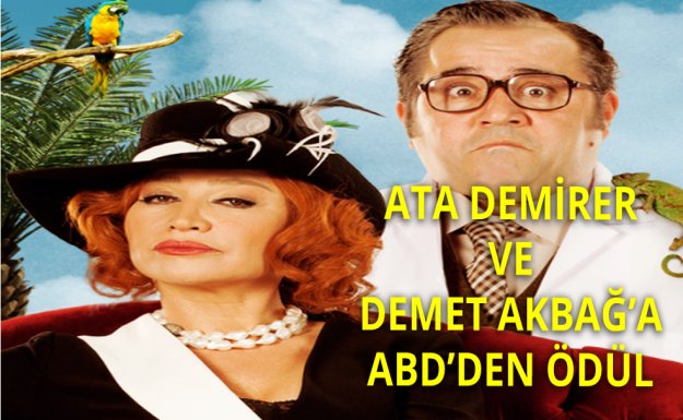 Ata Demirer Ve Demet Akbağ ABD'den Ödül Aldı