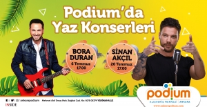 Podium’da Yaz Konserleri Başliyor!