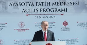 Cumhurbaşkanı Erdoğan, Ayasofya Fatih Medresesi'nin Açılışını Yaptı