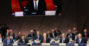 Cumhurbaşkanı Erdoğan, NATO Atlantik Konseyi Devlet ve Hükûmet Başkanları Oturumu'na Katıldı