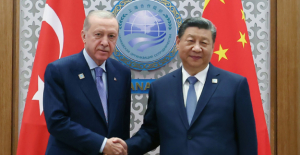 Cumhurbaşkanı Erdoğan, Çin Devlet Başkanı Cinping ile Bir Araya Geldi
