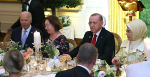 Cumhurbaşkanı Erdoğan, NATO Devlet ve Hükûmet Başkanları Zirvesi Akşam Yemeğine Katıldı